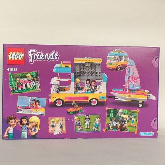 Lego Brand New Friends Camper Van and Sailboat 41681 Building Kit - Picture 8 of 13